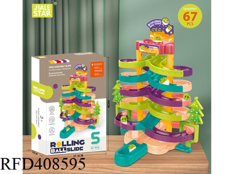 5-LAYER SLIDE BALL SET (67PCS)