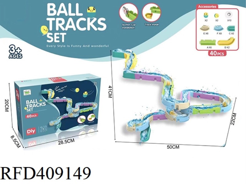 BATHROOM BALL TRACK