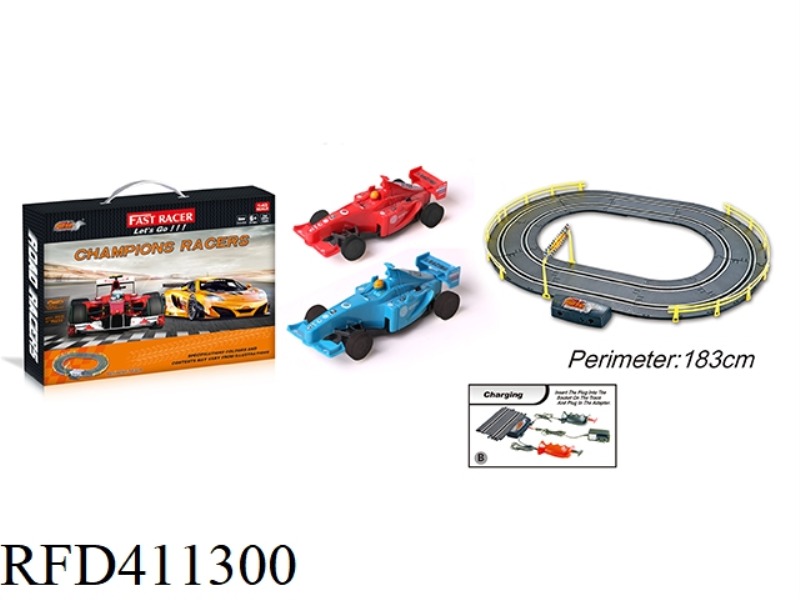 HIGH-SPEED FORMULA 1 TRACK CAR