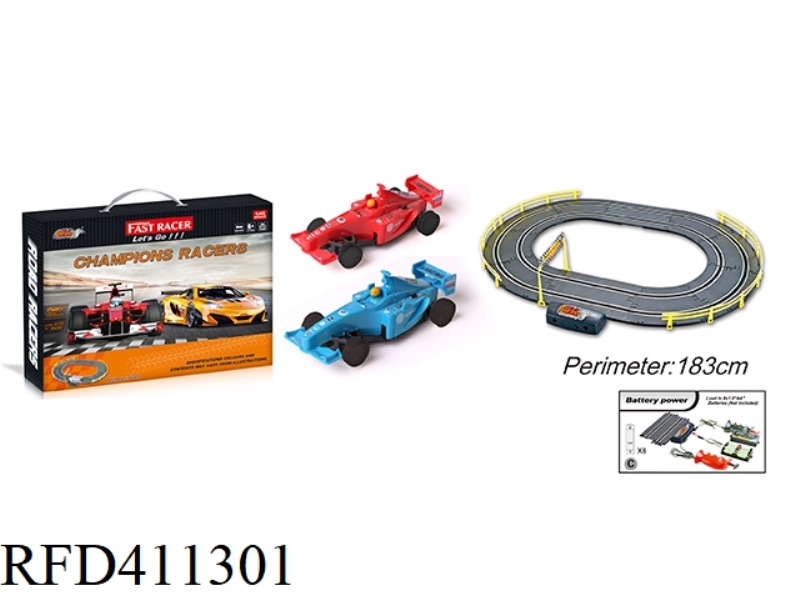 HIGH-SPEED FORMULA 1 TRACK CAR
