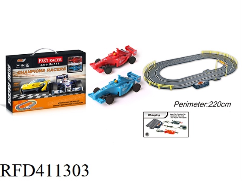 HIGH-SPEED FORMULA 1 TRACK CAR
