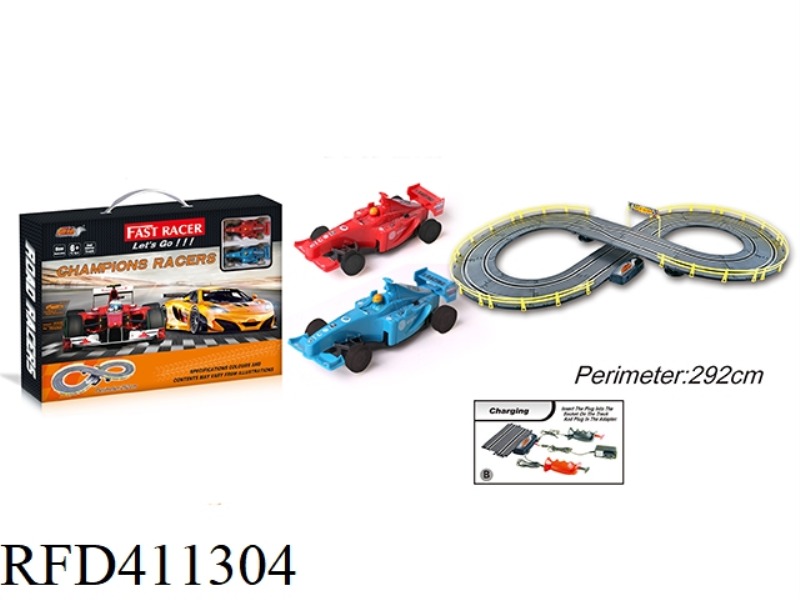 HIGH-SPEED FORMULA 1 TRACK RACING