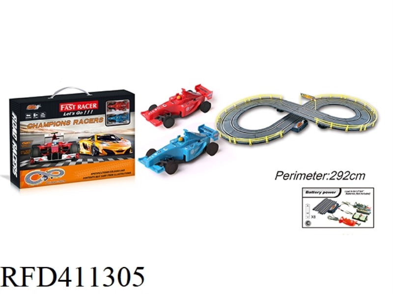 HIGH-SPEED FORMULA 1 TRACK CAR