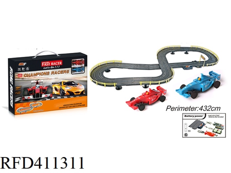 HIGH-SPEED FORMULA 1 TRACK RACING