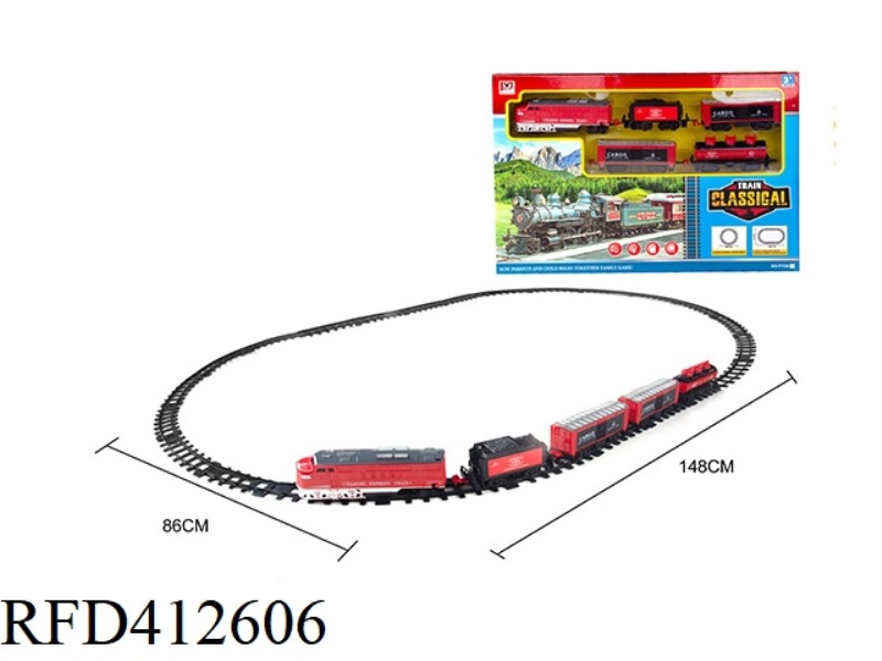 ELECTRIC SOUND AND LIGHT RAIL TRAIN