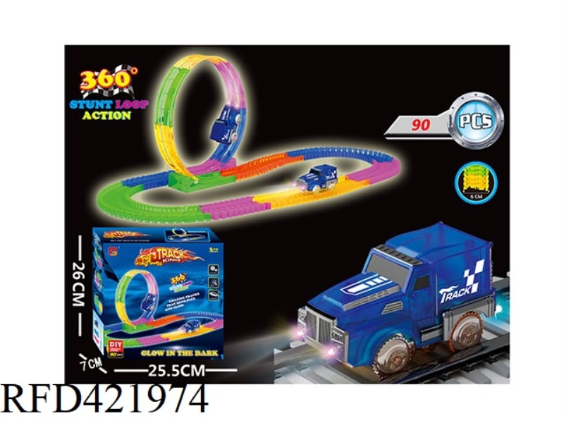 LUMINOUS TRACK SINGLE RING 90PCS
