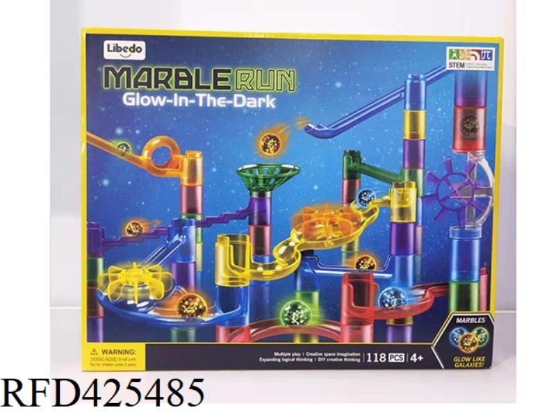 ORBITAL BALL ASSEMBLY BUILDING BLOCKS (LUMINOUS 118PCS)