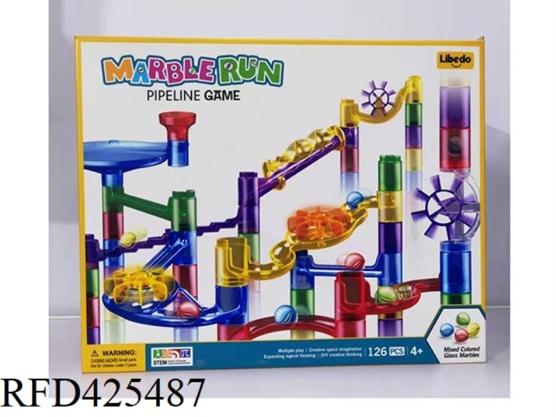 ORBITAL BALL ASSEMBLY BUILDING BLOCKS (126PCS)