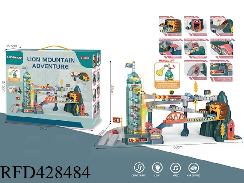 LION MOUNTAIN RAIL CAR