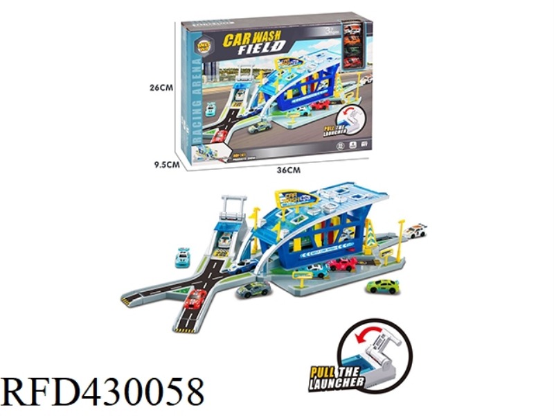 EJECTION CAR WASH (WITH 4 CARS)