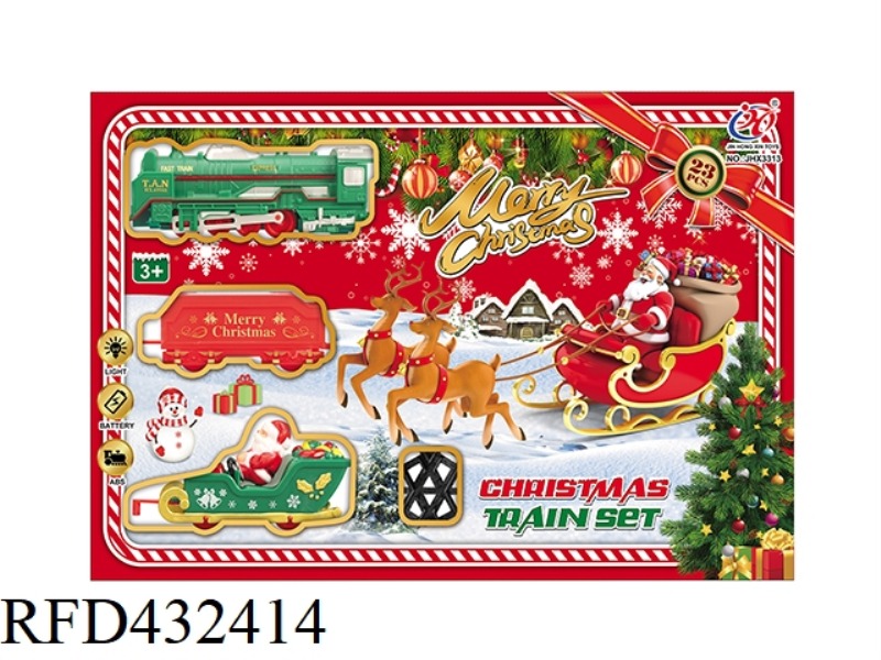 ELECTRIC LIGHT ANTIQUE TRACK TRAIN