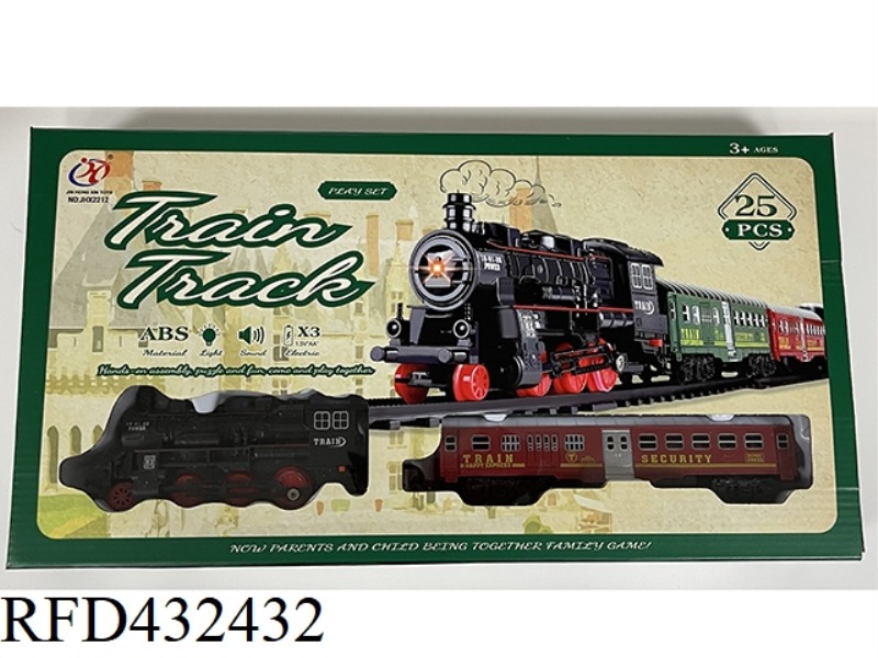 SIMULATION OF ELECTRIC LIGHT AND MUSIC TRACK TRAIN