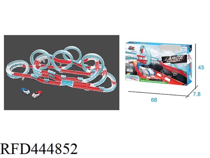 174PCS RAIL CAR 2