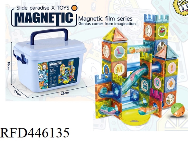 MAGIC MADE COLOR WINDOW MAGNETIC SHEET 132PCS