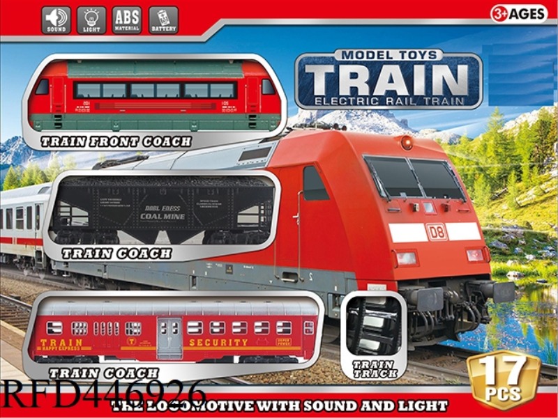 ELECTRIC LIGHT MUSIC TRAIN (RED)