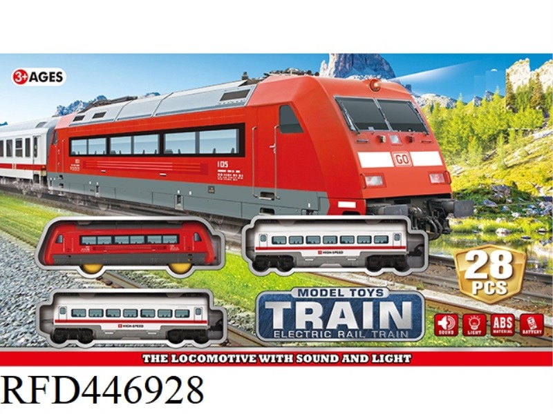 ELECTRIC LIGHT MUSIC TRAIN (RED)