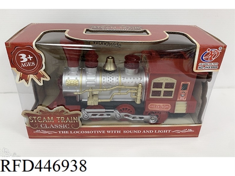 ELECTRIC UNIVERSAL LIGHT MUSIC SMOKE LOCOMOTIVE (RED)