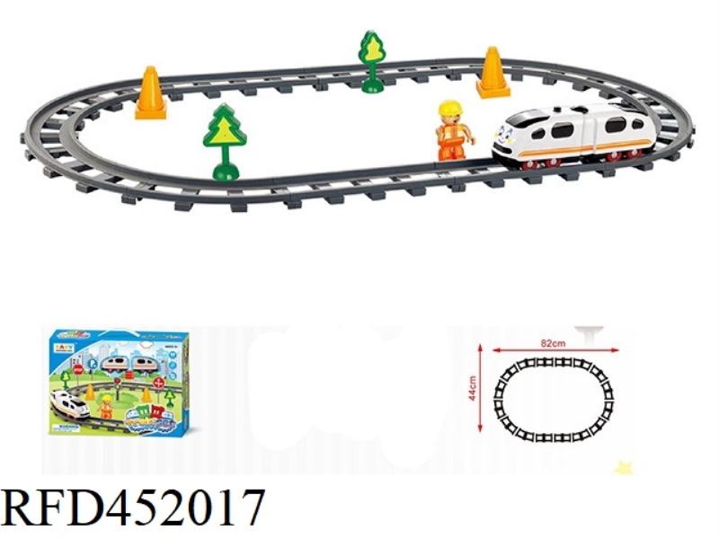 ELECTRIC TRAIN (2 SETS) 18PCS
