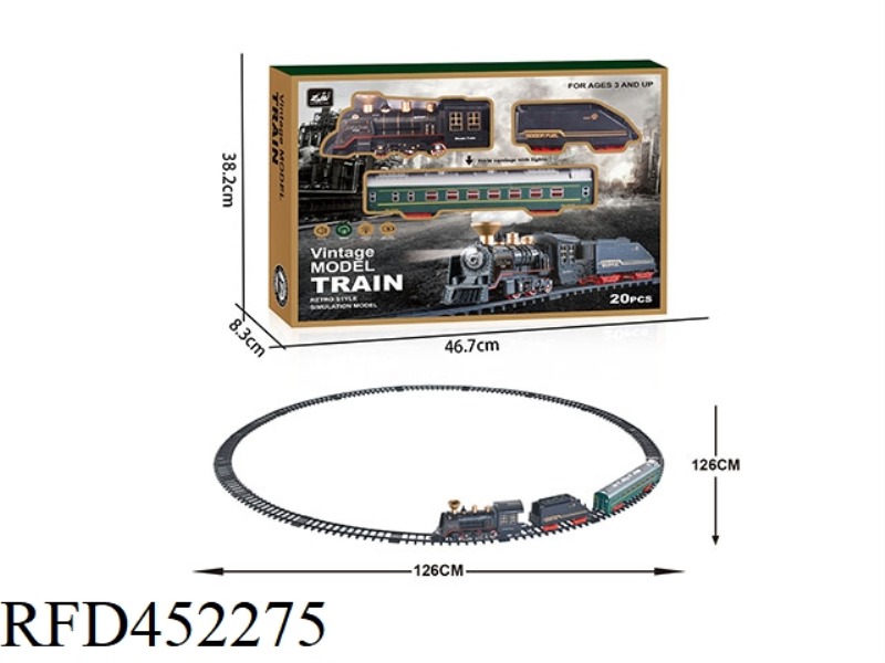 CLASSICAL TRAIN (ADD WATER AND SMOKE. LIGHTS. SOUND)