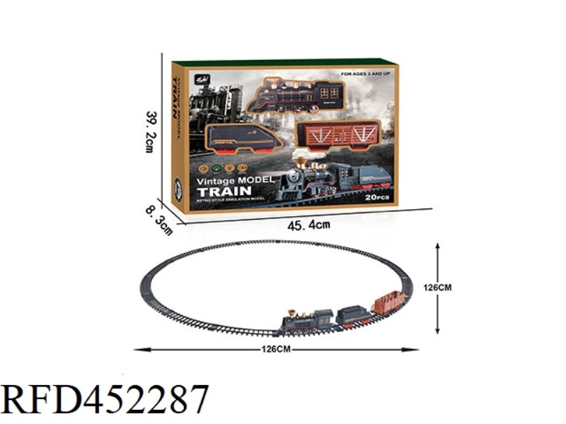 CLASSICAL TRAIN (ADD WATER AND SMOKE. LIGHTS. SOUND)