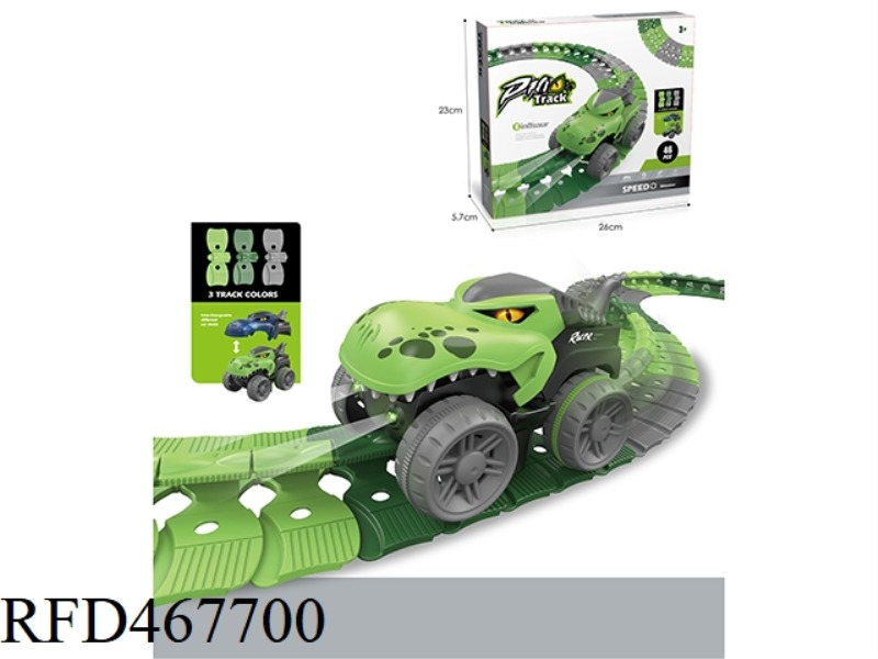 TRACK DINOSAUR CAR