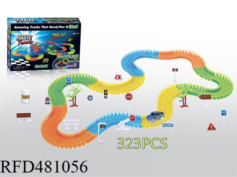 323PCS LUMINOUS MAGIC TRACK
