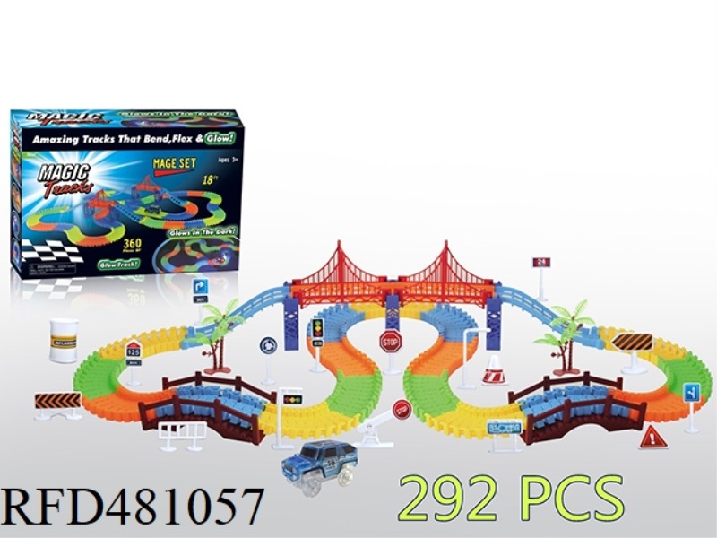 292PCS LUMINOUS MAGIC TRACK