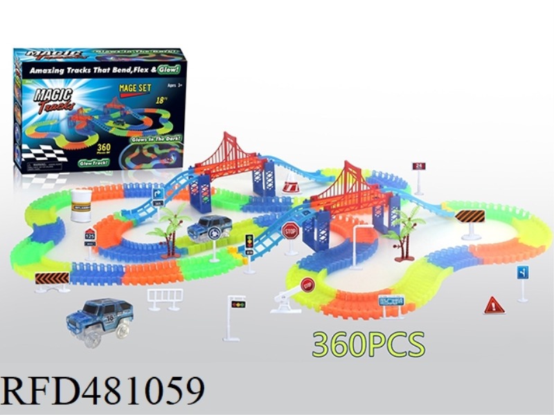 360PCS LUMINOUS MAGIC TRACK