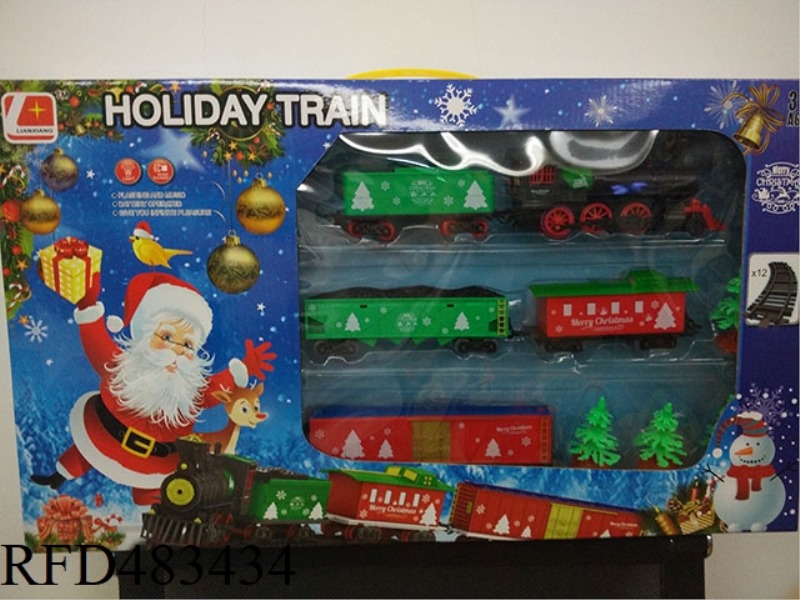 CHRISTMAS ELECTRIC RAIL TRAIN