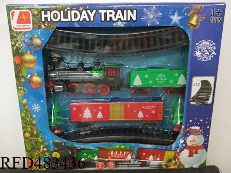 CHRISTMAS ELECTRIC RAIL TRAIN