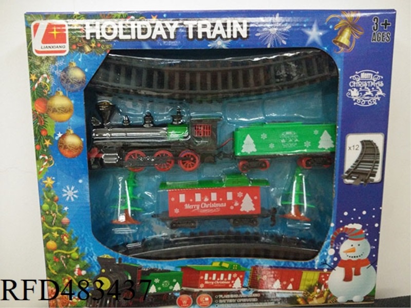 CHRISTMAS ELECTRIC RAIL TRAIN