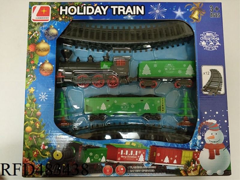 CHRISTMAS ELECTRIC RAIL TRAIN