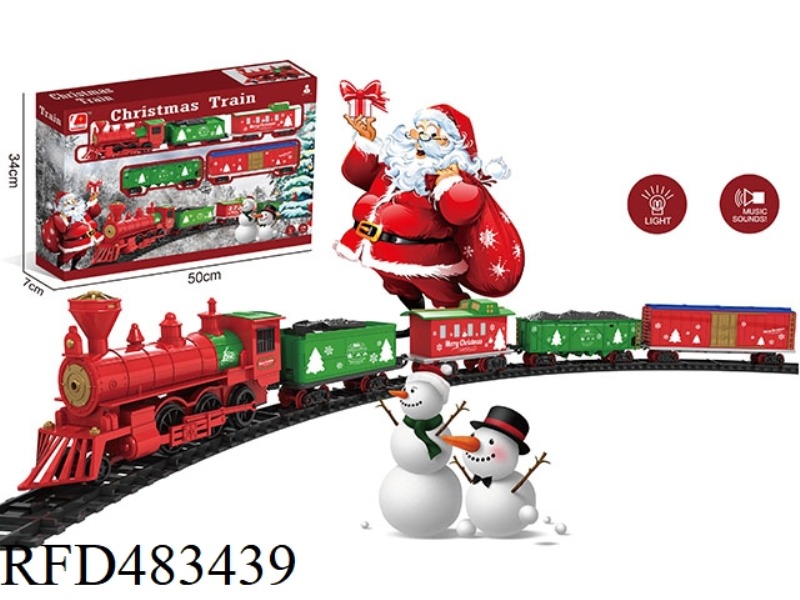 NEW CHRISTMAS ELECTRIC RAIL TRAIN