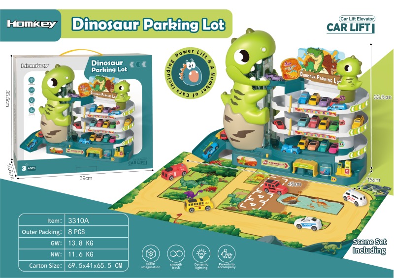 DINOSAUR CAR BUILDING