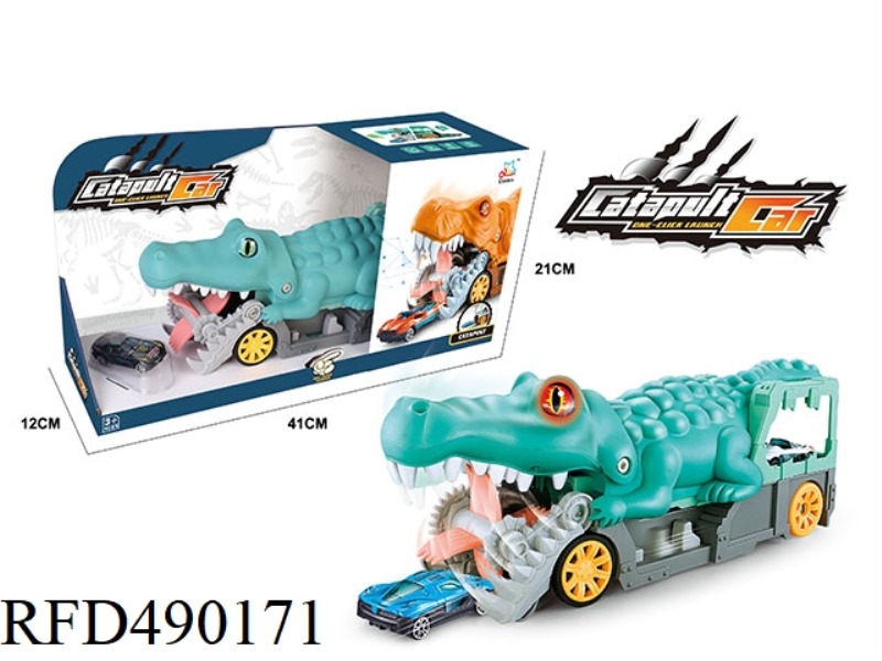 LIGHTS SOUND CROCODILE EJECTION ALLOY SWALLOWS CAR