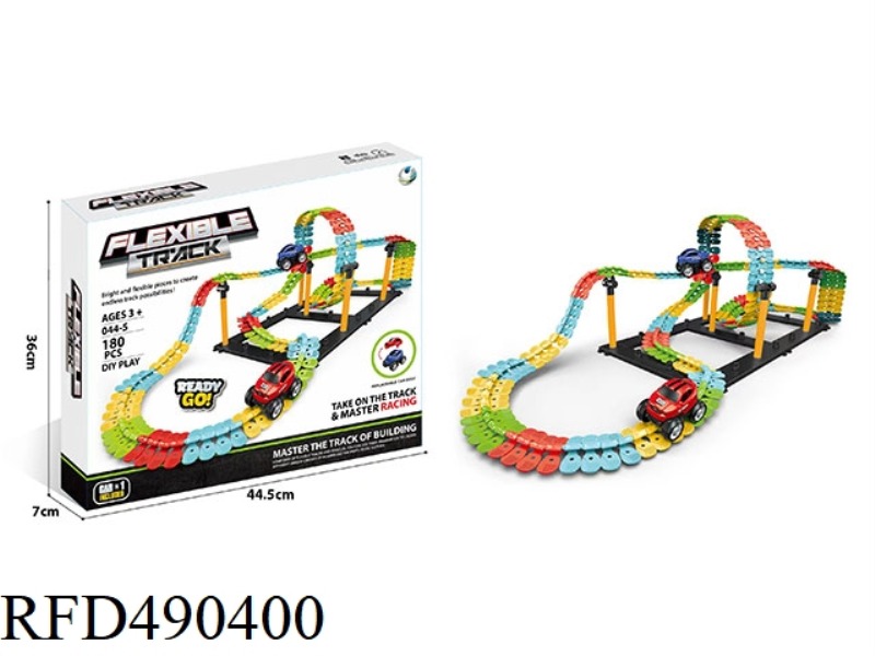VARIABLE TRACK ELECTRIC BLOCK TYPE ASSEMBLED TRACK (180PCS)(ELECTRIC PACKAGE)