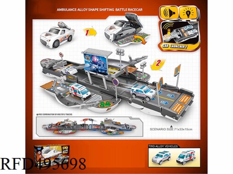 MEDICAL ALLOY VERSUS TRACK MORPHING CAR