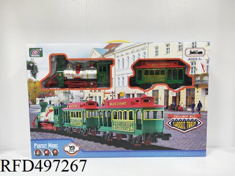 ELECTRIC SMOKING RAIL TRAIN SET