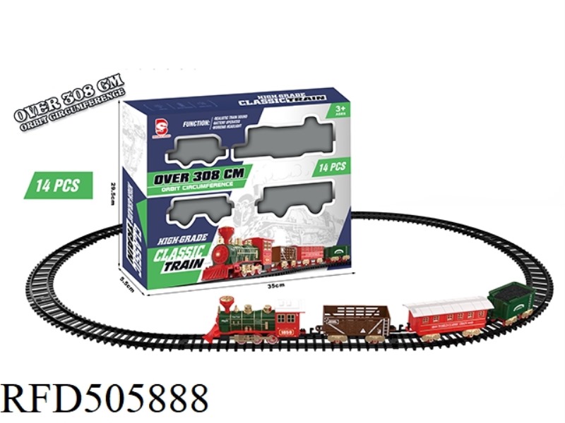 ELECTRIC RAIL TRAIN WITH LIGHT TRAIN SOUND