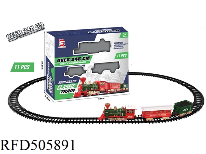 ELECTRIC RAIL TRAIN WITH LIGHT TRAIN SOUND