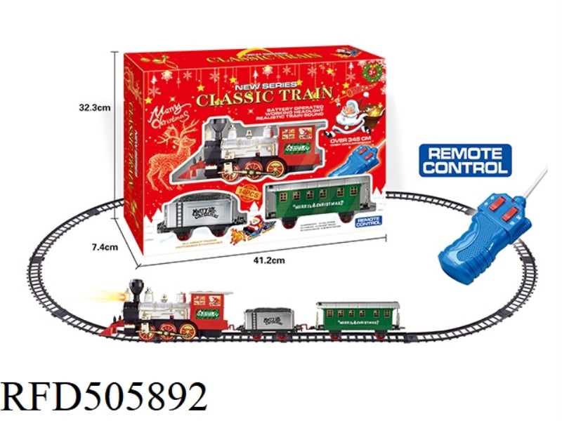 REMOTE CONTROL LIGHTS MUSIC TRACK TRAIN