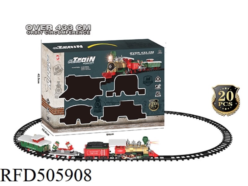 ELECTRIC MUSIC LIGHTS TRACK TRAINS