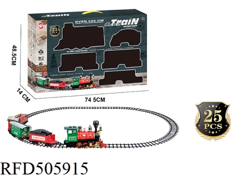ELECTRIC RAIL TRAINS WITH LIGHTS AND MUSIC
