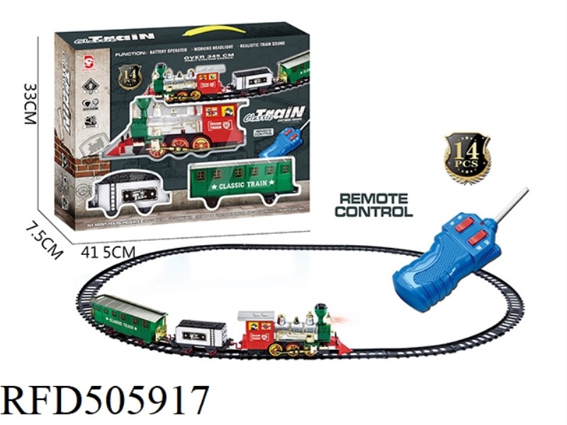REMOTE CONTROL LIGHTS MUSIC TRACK TRAIN