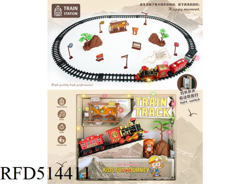 RED RAIL TRAIN SCENE BOX SET