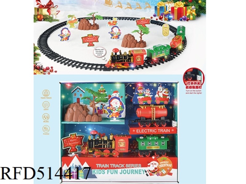 CHRISTMAS RAIL CAR