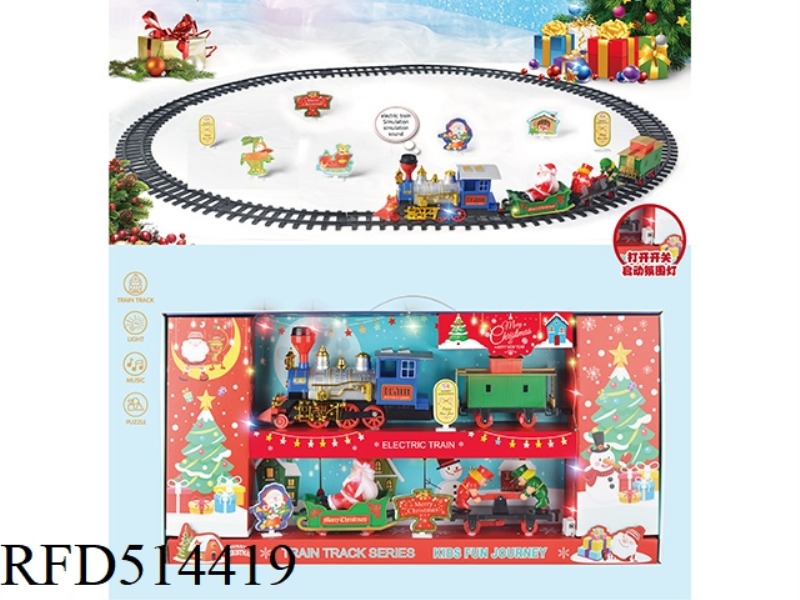 CHRISTMAS RAIL CAR