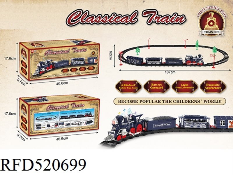 CLASSICAL ELECTRIC RAIL TRAIN
