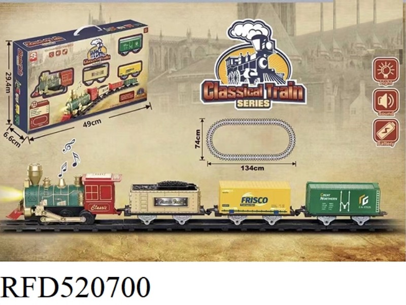 CLASSICAL ELECTRIC RAIL TRAIN