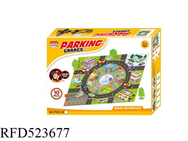 NON-WOVEN BEACH MOTORCYCLE PARKING LOT